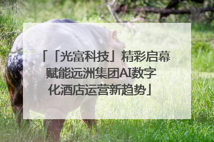 「光富科技」精彩启幕 赋能远洲集团AI数字化酒店运营新趋势
