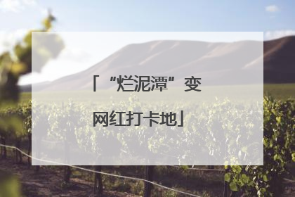 “烂泥潭”变网红打卡地