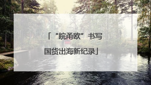 “皖甬欧”书写国货出海新纪录