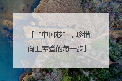 “中国芯”，珍惜向上攀登的每一步
