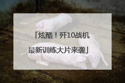 炫酷！歼10战机最新训练大片来袭