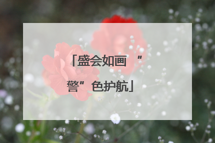 盛会如画 “警”色护航