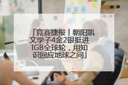 竞赛捷报丨朝阳凯文学子4金2银挺进IGB全球轮，用知识回应地球之问