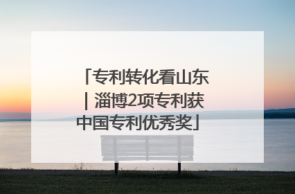 专利转化看山东｜淄博2项专利获中国专利优秀奖