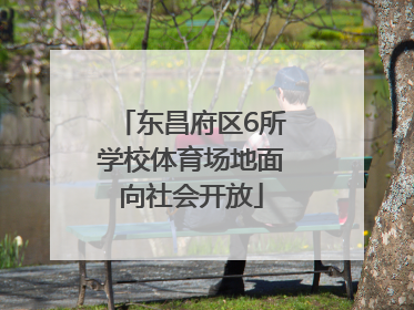东昌府区6所学校体育场地面向社会开放