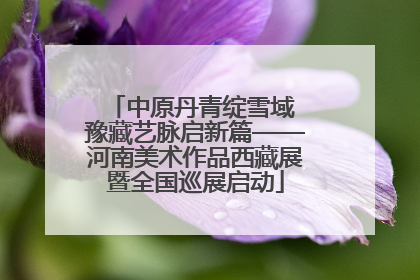 中原丹青绽雪域 豫藏艺脉启新篇——河南美术作品西藏展暨全国巡展启动