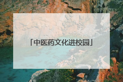 中医药文化进校园