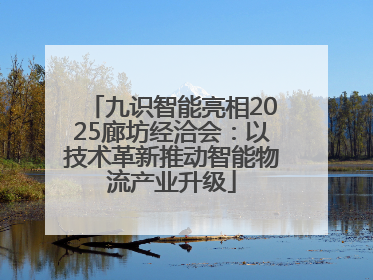九识智能亮相2025廊坊经洽会：以技术革新推动智能物流产业升级
