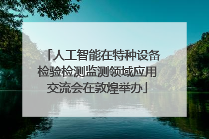 人工智能在特种设备检验检测监测领域应用交流会在敦煌举办