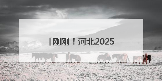 刚刚！河北2025高考作文题目公布