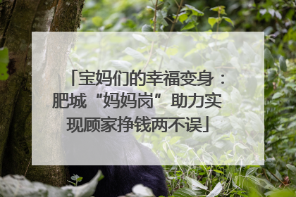 宝妈们的幸福变身：肥城“妈妈岗”助力实现顾家挣钱两不误