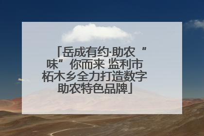 岳成有约·助农“味”你而来 监利市柘木乡全力打造数字助农特色品牌