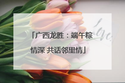 广西龙胜：端午粽情深 共话邻里情