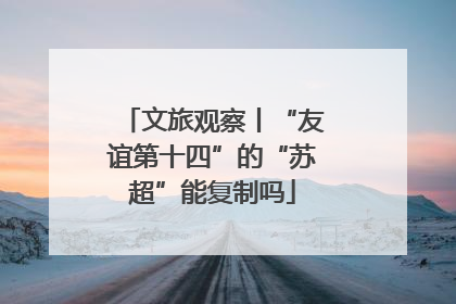 文旅观察丨“友谊第十四”的“苏超”能复制吗