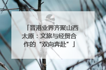 晋港业界齐聚山西太原：文旅与经贸合作的“双向奔赴”
