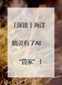 深读丨海洋精灵有了AI“管家”
