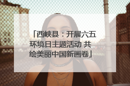 西峡县：开展六五环境日主题活动 共绘美丽中国新画卷