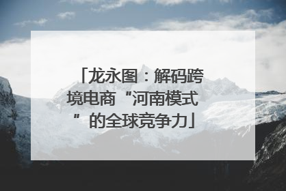 龙永图：解码跨境电商“河南模式”的全球竞争力