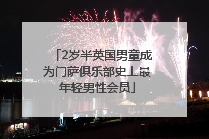 2岁半英国男童成为门萨俱乐部史上最年轻男性会员