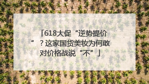 618大促“逆势提价”？这家国货美妆为何敢对价格战说“不”